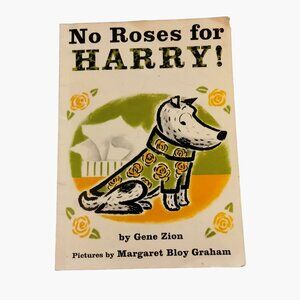 No Roses For Harry Dog Story Gene Zion Graham Paperback Childrens Book